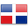 Flagge Dominikanische Republik